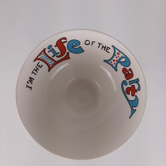 Tipsy Rita Grasslands Road Funny I'm The Life Of The Party Glass - Picture 3 of 10